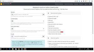 Nov 25, 2019 · use wget to download wayback machine website. Archivarix Wayback Machine Downloader Alternativas Y Software Similar Progsoft Net