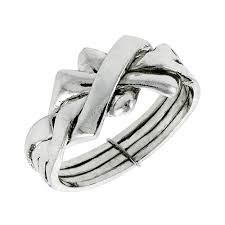 Replace the bit with a 8 mm diamond hole saw. Puzzle Rings