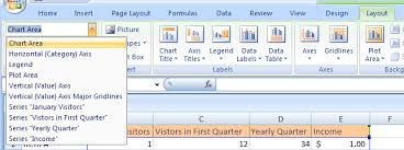 Select A Chart Element Chart Chart Microsoft Office
