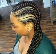 African American French Braids Black Hairstyles African Fashion Trends Nigerian Fashion Braids African Fashion Trends Nigeria In 2020 Braided Hairstyles French Braid Hairstyles African Braids Hairstyles