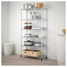 Omar 1 Shelf Section 92x36x181 Cm Ikea Ikea Kitchen Shelves Ikea Omar Shelving