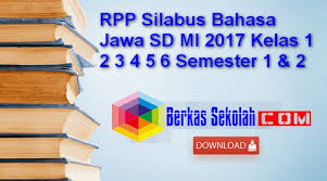 Pin Di Rpp Silabus Bahasa Jawa Sd Mi 2017 Kelas 1 2 3 4 5 6 Semester 1 Dan 2