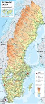Harta este reprezentarea grafică, în plan, a suprafeței pământului sau a unei porțiuni din aceasta. Suedia Altitudine HartÄƒ Harta Suedia Altitudine Europa De Nord Europa