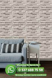 Arayın, kataloğumuzla birlikte evinize gelelim. 3 Boyutlu Tas Desenli Duvar Kagidi Krem Ucuzduvarkagidi Net