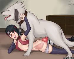 Sarada x Akamaru comic porn | HD Porn Comics