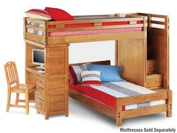 Twin Step Loft With Desk Bunk Bed With Desk Kid Beds Bunk Beds With Stairs