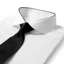 Black And White Button Up Shirt Edge Modern White Dress Shirt With Black Tie White Shirt Dress Modern Shirts Unique Shirts Design