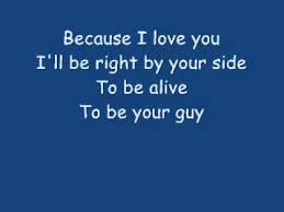 Because I Love You Stevie B Lyrics For My Lovely Lady Youtube