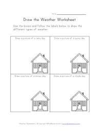 Draw The Weather Worksheet In 2020 Weather Worksheets Worksheets Science Worksheets