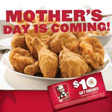 Vouchers for every moment be it personal or professional, gift or reward, our vouchers are made for everyone and every moment. Kfc Buy A Mother S Day Family Feast Get A 10 Gift Voucher Canadian Freebies Coupons Deals Bargains Flyers Contests Canada