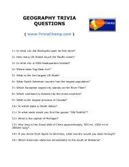 Rd.com knowledge facts nope, it's not the president who appears on the $5 bill. Australia Geography Trivia Questions Trivia Champ