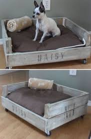 dog beds in palett lit pour chien en palettes palette bois lit en palette