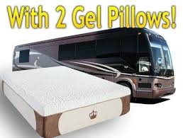 Dynastymattress New Cool Breeze 12 Inch Gel Memory Foam Mattress For Rv Camper Short Queen Size By Queen Memory Foam Mattress Foam Mattress Gel Foam Mattress