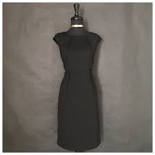 This Is An Adorable Little Black Dress Made By The Premise Brand It Has A Rounded Neck Line Short Sleev Little Black Dress Black Professional Dress Dresses