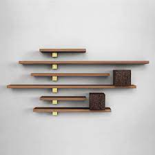 Maybe you would like to learn more about one of these? Wall Mounted Shelf Il Pezzo 5 Il Pezzo Mancante Contemporary Solid Wood American Walnut