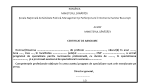 Certificat scoala nationala de sanatate publica ministerul sanatatii. Oamgmamr Arges AnunÅ£Äƒ A Demarat Inscrierea La Programele De Specializare Pentru AsistenÈ›ii Medicali Universul Argesean