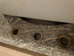 We take pride in our strong selection of concrete accessories. Ideas For Plugging A Hole In Granite Vanity Home Improvement Stack Exchange