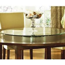 Glass Lazy Susan S Made From Tempered Glass 1 2 With Etsy Steve Silver Furniture Lazy Susan Dining Table