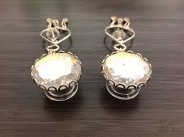 Silver Crystal Chandelier 1/2" Plugs Dangle Plugs 9/16 Inch Gauges 000g  7/16 Formal Wedding Bridal Dangly Ear Plugs 11mm 12mm 14mm