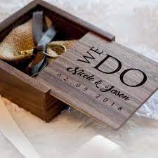 14 Most Unique Rustic Wedding Ring Boxes Emmaline Bride Ring Bearer Box Rustic Wedding Ring Box Rustic Wedding Rings