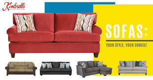 Kimbrell S Offers A Large Selection Of Sofas That Fit Your Style This Month Get Your Choice Of Select Sofa At Home Furniture Store Living Room Sofa Furniture