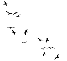Birds Flying Away Tattoo Designs Birds Flying Away Silhouette Line Flying Bird Tattoo Bird Silhouette Tattoos Birds Flying Away