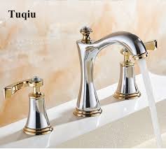 basin faucets brass polished chrome