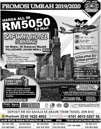 Pakej umrah pakej umrah ziarah pakej haji pakej muslim tour. Pakej Umrah Promosi 2019 2020 Tiram Travel Sdn Bhd Rm5050 Tiram Travel Haji Umrah Ziarah