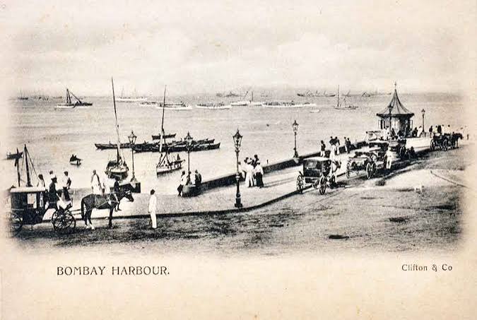 Three Views Of British Era Bombay - 3 Postcards 1900 - Past-India