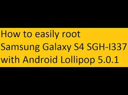Outstanding elite recognized developer adam outler has created a tool to both root and install twrp on the at&t galaxy s4! How To Root I337 At T S4 On 5 0 1 Galaxys4