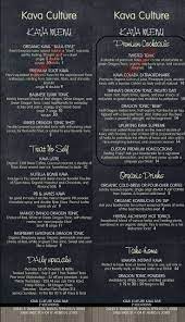Kava Bar Menu Downtown Ft Myers Fl Kava Healthy Juices Bar Menu