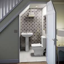 Your Bathroom Layout Finding Room For Everything Bathroom Under Stairs Room Under Stairs Bathrooms Remodel