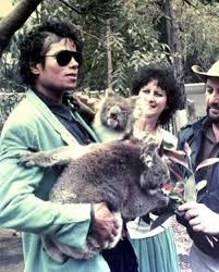 Arvin Shirali | October 21, 1985. Michael Jackson visits the Cohunu  Wildlife Sanctuary in Perth, Australia. | Instagram