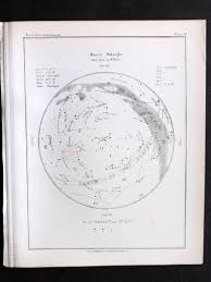 ball 1892 antique astronomy print march midnight star