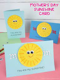 Mother's day is nearly here, which means that it is time to think about some diy mother's day gifts and cards. You Are My Sunshine Mother S Day Card I Heart Crafty Things