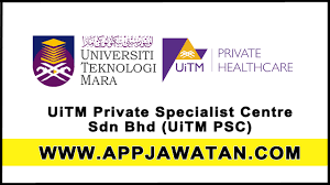 Upsc is the healthcare arm (private hospital) under uitm holdings sdn bhd. Jawatan Kosong Terkini 2017 Di Uitm Private Specialist Centre Sdn Bhd Uitm Psc 27 Ogos 2017 Appjawatan Malaysia