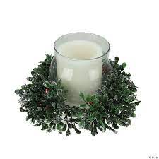 Shop for votive candle holders at cb2. Northlight 6 Clear And Green Boxwood With Berry Tipped Christmas Hurricane Pillar Candle Holder Oriental Trading
