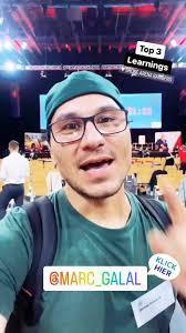 Top 3 Learnings bis jetzt beim Event vom @marc_galal der Doppelter  Millionär hier in #bamberg #marcgalal #doppeltermillionär