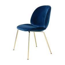 Gubi Beetle Chair Stuhl Stoff Und Gestell Messing Esstisch Stuhle Wohnungseinrichtung Stil Polsterstuhl