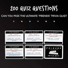 Rd.com knowledge facts there's a lot to love about halloween—halloween party games, the best halloween movies, dressing. Buy Paladone Friends Tv Show Table Top Trivia Quiz Cards With 200 Questions Easy Hard Questions Amz7269fr Online In Vietnam B089lp8g76