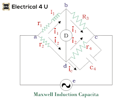 Maxwell Inductance Capacitance Bridge Diagram