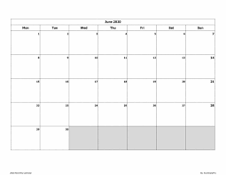 Check spelling or type a new query. Download 2020 Monthly Calendar Mon Start Ink Saver Excel Template Exceldatapro