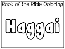 For folks who might need some entertainment while in quarantine. My Favorite Book Of The Bible Haggai Tracing Worksheets And Activities Bible St