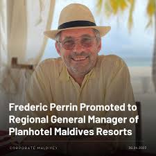 Planhotel Hospitality Group, Maldives has announced the promotion of Frederic  Perrin as the Regional General Manager of Diamonds Athuruga, Diamonds  Thudufushi, and Sandies Bathala Beach & Water Villas. Frederic Perrin is a