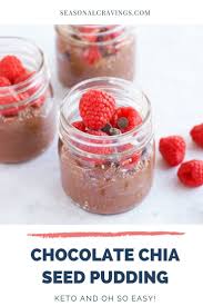 Keto Chocolate Chia Pudding Whole30 Paleo Seasonal Cravings Recipe In 2020 Chia Seed Pudding Chia Seed Recipes Pudding Chocolate Chia Pudding