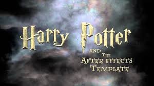 Simply download the psd template and start customize your. Simple Harry Potter Intro Free After Effects Template Youtube
