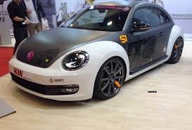 Fur Freundes Des Sportlichen Krabbelns Vw Beetle Tuning Auf Der Essen Motor Show Motor Autos Sportlich