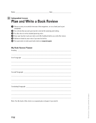 Plan And Write A Book Review Grades 6 8 Download And Print This Independent Lesson For Plannin Summer School Curriculum Summer School Writing A Book Review