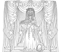 The show depicted the lives, loves, trials, and tribulations of the wealthy and psychotic collins family of collinsport, maine, where a number of supernatural occurrences take place. Unleash Your Creepy Creativity With A New Coloring Book And Guided Journal From Idw Publishing And Hard R Horror Coloring Pages Coloring Books Creature Artwork