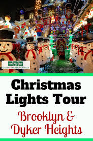 Brooklyn Dyker Heights Christmas Lights Tour Deal Christmas Light Tour Christmas Holiday Travel Christmas Vacation Destinations